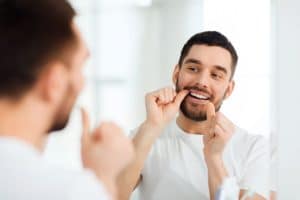 Flossing Dental Health